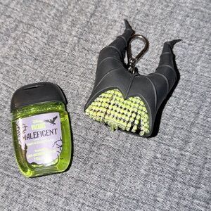 Bath & Body Works Maleficent Bling Glow-in-the-Dark Hand Sanitizer Holder